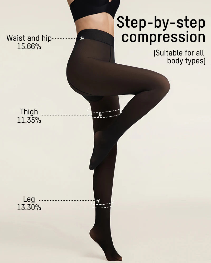 Translucent Fleece Lined Tights