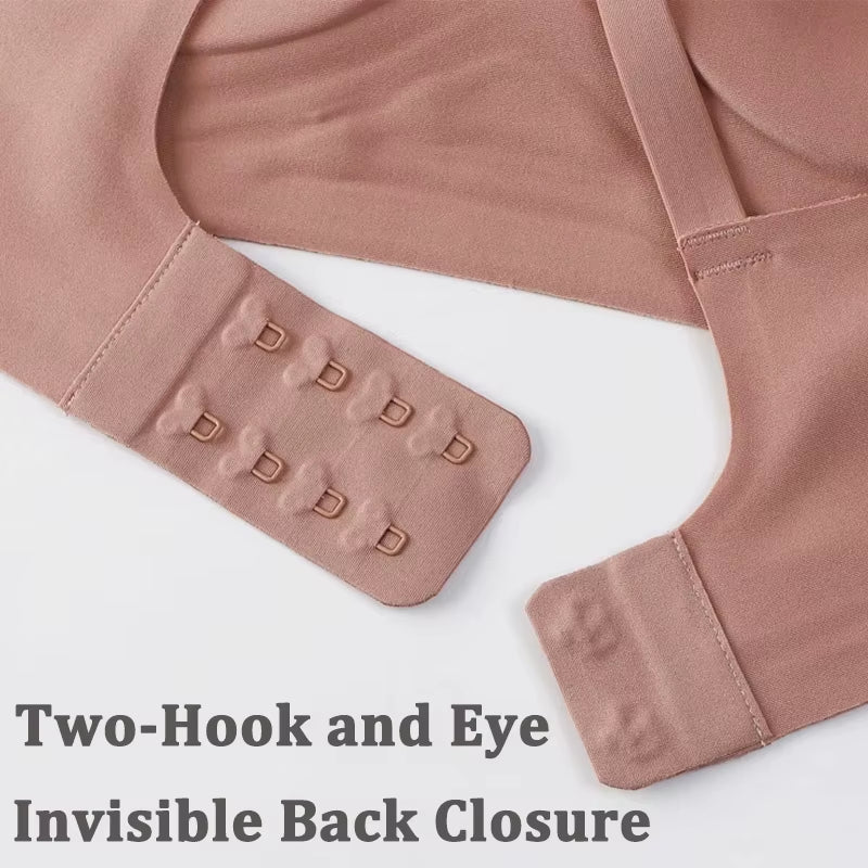 New Fashion Traceless Jelly Bra for Women Comfortable Wireless Push up Brassiere Sexy Solid Color Seamless Intimate Underwear